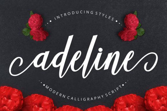 Adeline Font - Free Font - Free Digital Files
