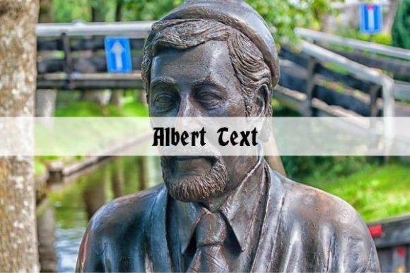 Albert Text Font - Free Font - Free Digital Files