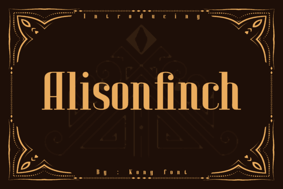 Alison Finch Font - Free Font - Free Digital Files