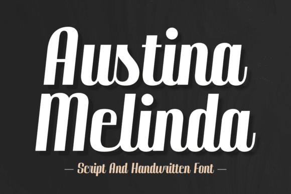 Austina Melinda Font - Free Font - Free Digital Files