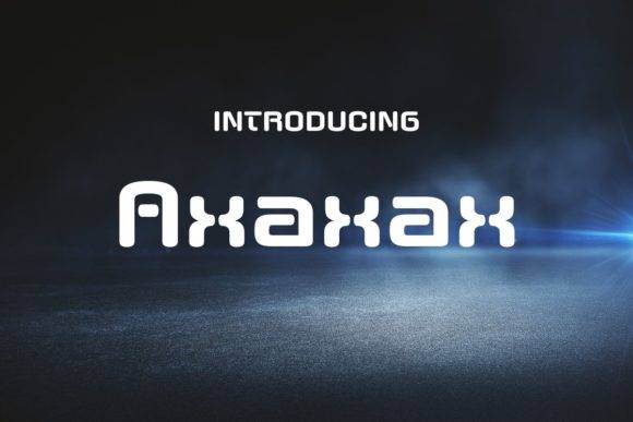 Axaxax Bold Font - Free Font - Free Digital Files