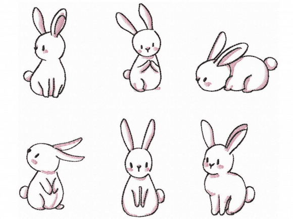 Baby Bunny - Free Embroidery Designs - Free Digital Files