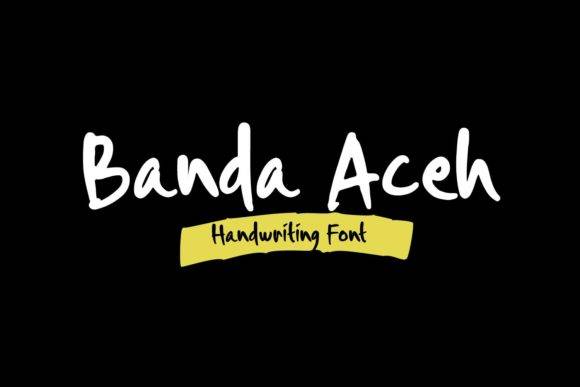 Banda Aceh Font - Free Font - Free Digital Files