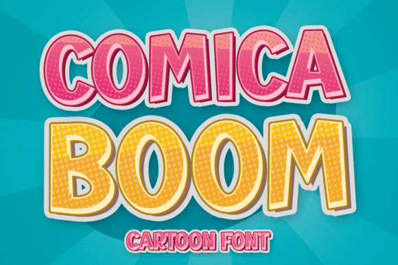 Comica Boom Font - Free Font - Free Digital Files