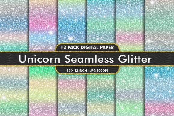 Digital Paper Glitter Unicorn Texture - Free Graphics - Free Digital Files