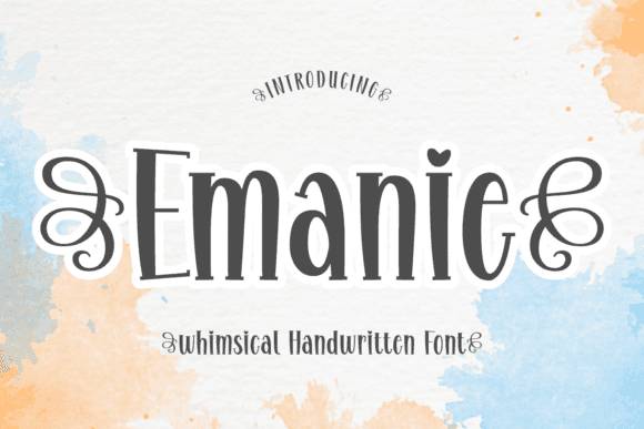 Emanie Font - Free Font - Free Digital Files