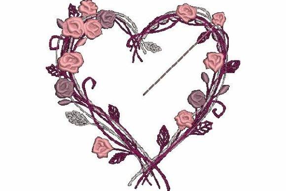 Love Heart - Free Embroidery Designs - Free Digital Files