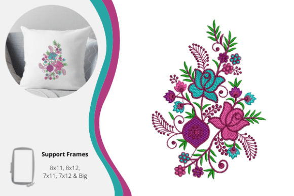 Natural Flower - Free Embroidery Designs - Free Digital Files