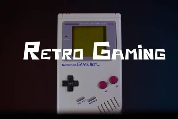 Retro Gaming Pixel Font, 8 - Bit Arcade Display Typeface - Free Font - Free Digital Files