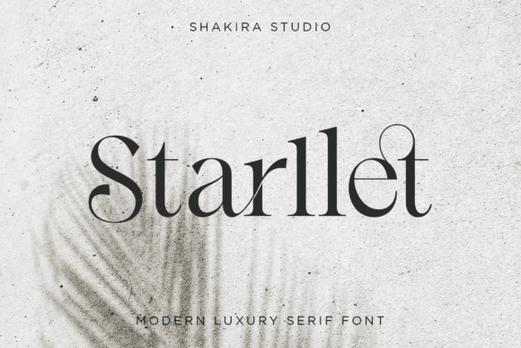 Starllet - Glamorous Script Font for Wedding & Beauty Projects - Free Font - Free Digital Files