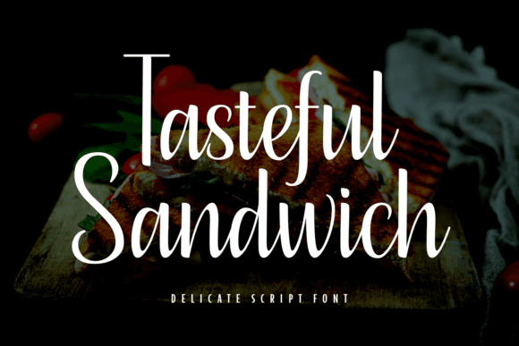 Tasteful Sandwich Font - Free Font - Free Digital Files