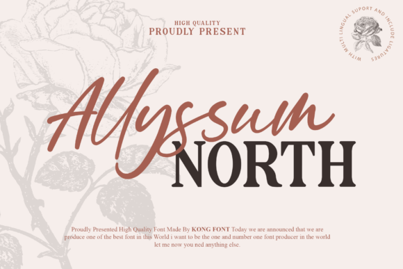 Allyssum North - Clean Handwritten Font for Quotes & Journals - Free Font - Free Digital Files