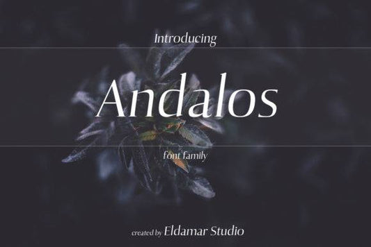 Andolas Font - Timeless Handmade Style