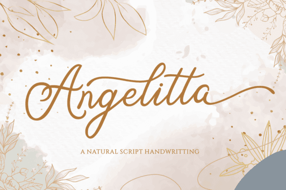 Angelitta Font - Elegant Handwritten Script