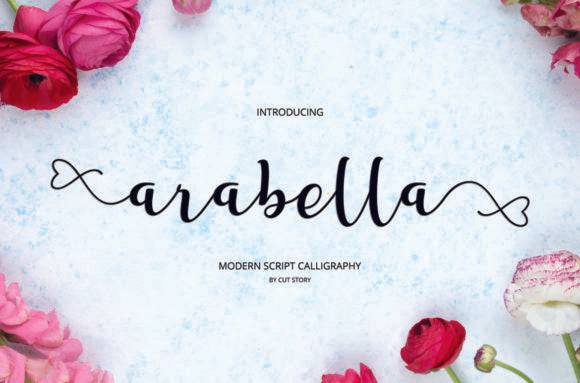 Arabella Script Font - Modern Calligraphy Design