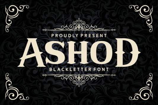 Ashod Font - Historical and Elegant Design