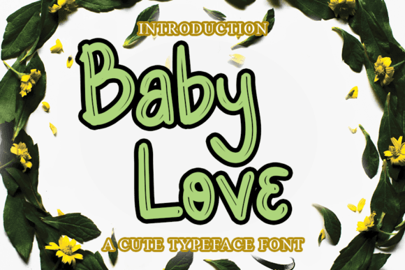 Baby Love Font - Free Double-Line Display Font