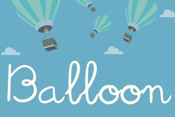 Balloon Font - Free Download