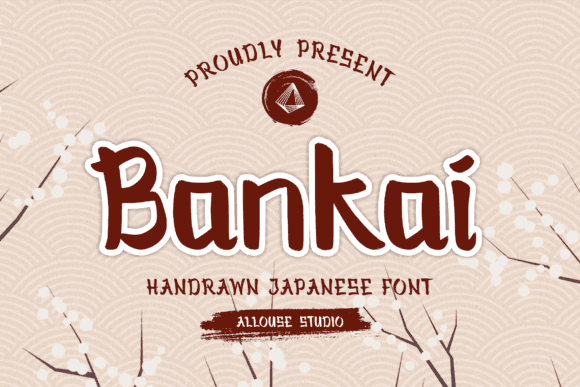 Bankai Font - Free Japanese-Inspired Handwritten Font