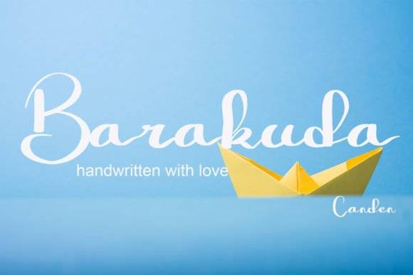 Barakuda Font - Stylish Handwritten Typeface