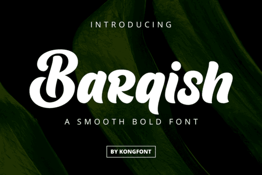 Barqish Font - Modern Handwritten Script