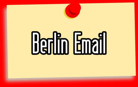 Berlin Email, Modern Sans Serif Tech Font - Free Font - Free Digital Files