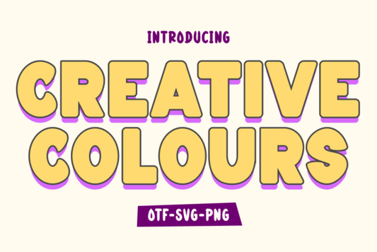 Creative Colours, Playful Marker Brush Font - Free Font - Free Digital Files