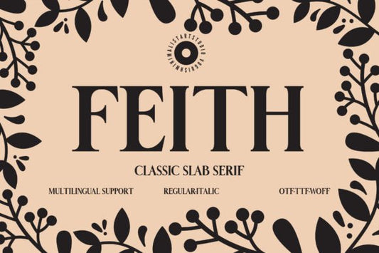 Feith - Elegant Thin Serif Font for Editorial & Minimal Designs - Free Font - Free Digital Files