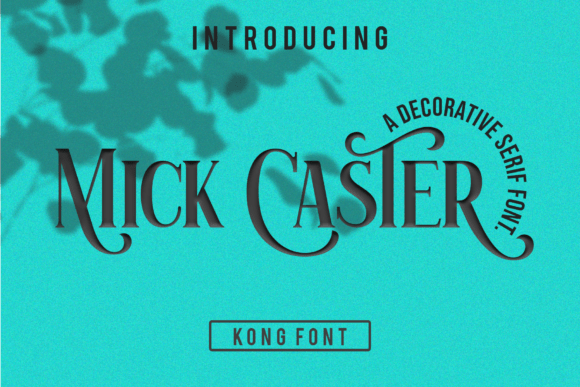 Mick Caster - Retro Bold Sans Font for Posters & T-Shirts - Free Font - Free Digital Files