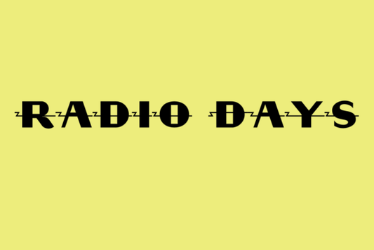 Radio Days, Vintage Broadcast - Inspired Display Font - Free Font - Free Digital Files