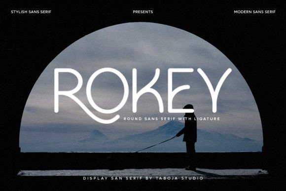 Rokey, Bold Sans‑Serif Font for Logos & Packaging - Free Font - Free Digital Files