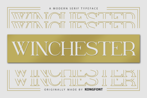 Winchester - Western Serif Font for Rustic Logos & Signage - Free Font - Free Digital Files