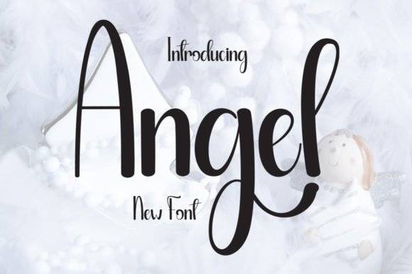 Angel Font - Sweet Handwritten Style