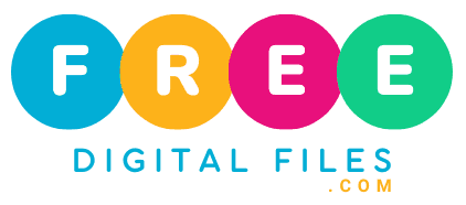 FreeDigitalFiles.com Logo – Free SVGs, Fonts & Embroidery Downloads